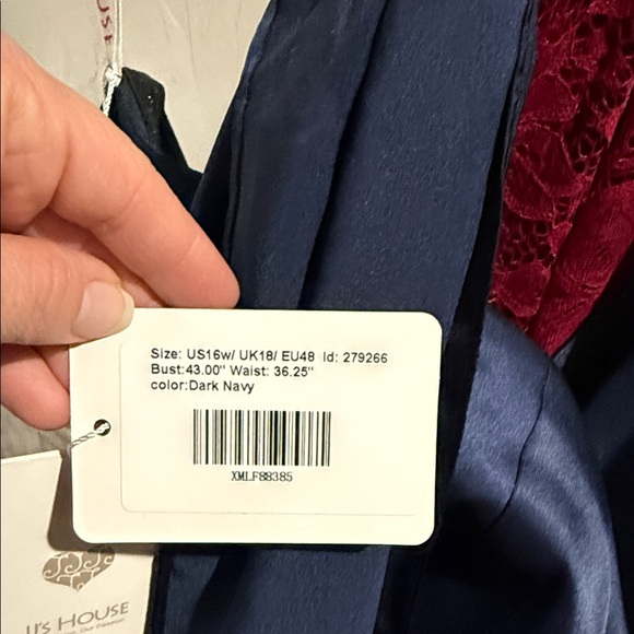 JJs House Midnight Blue Gown - Picture 5 of 5